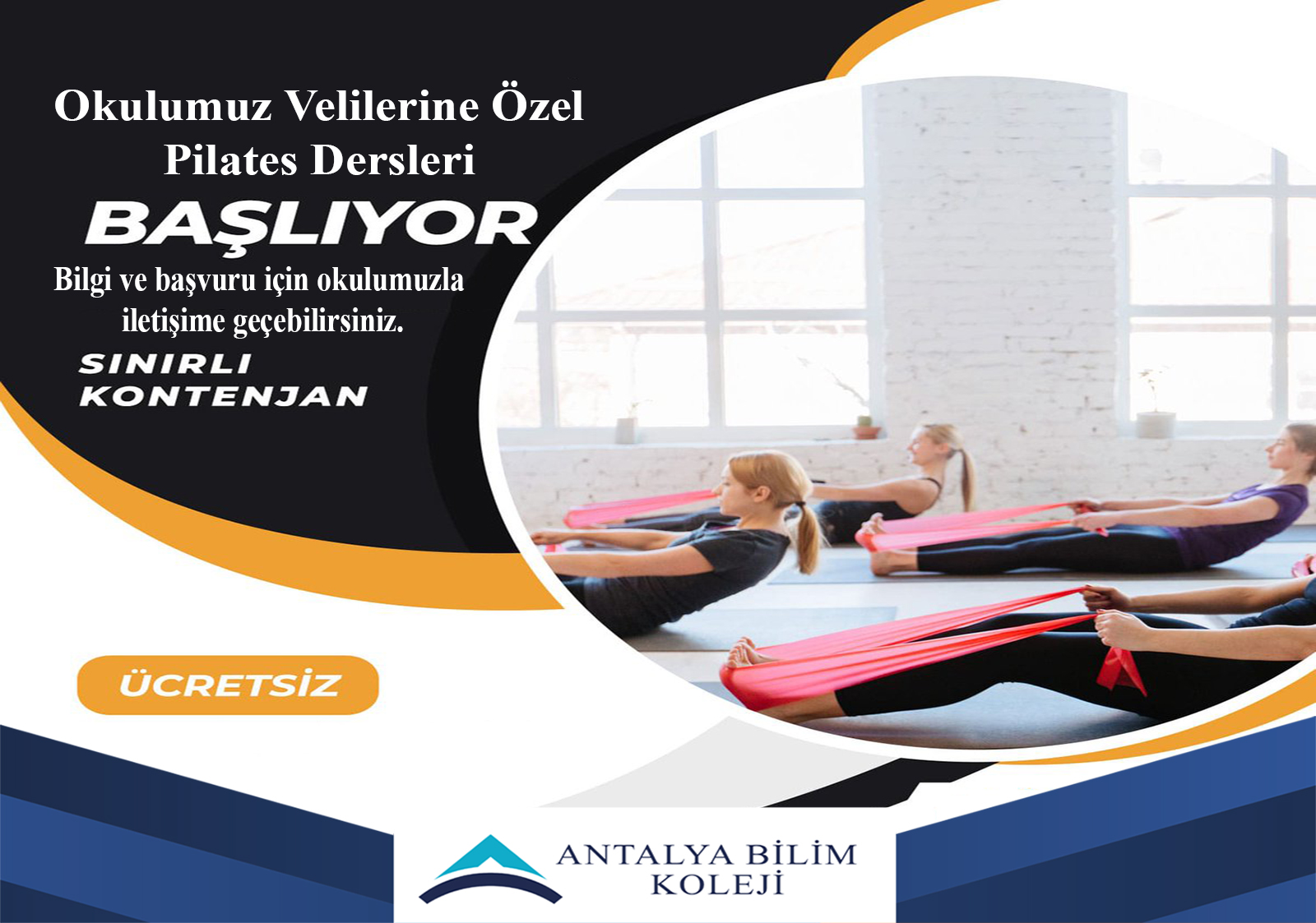 Velilerimize Özel Pilates Dersleri